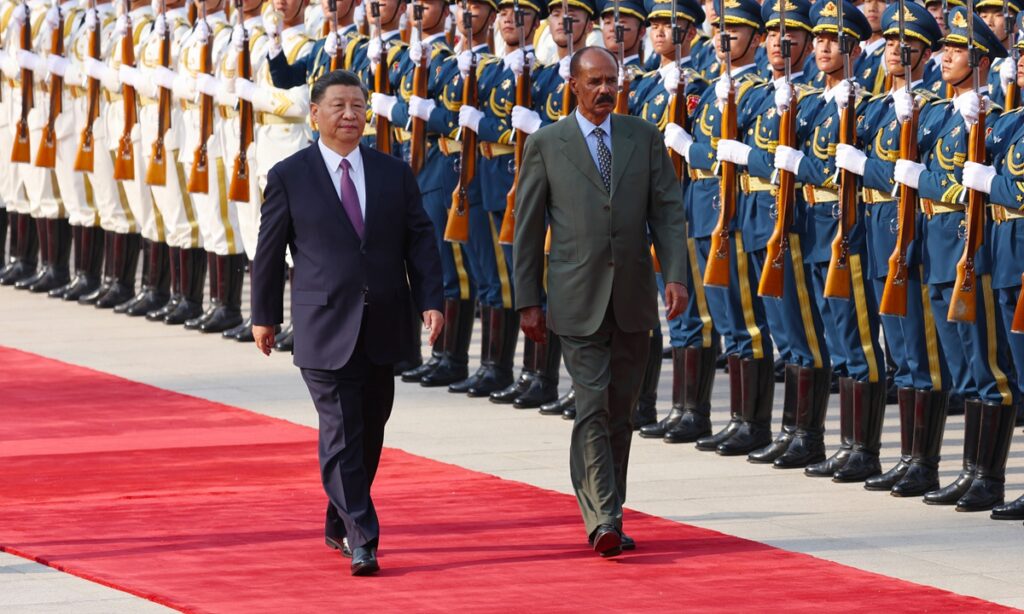 Sound China-Eritrea ties key to regional peace, international fairness: Xi