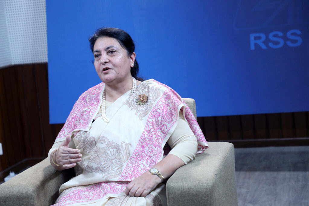 Interview: Mainstream political parties should have understanding, cooperation to strengthen republic – former president Bhandari 