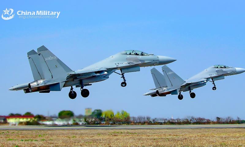 PLA Eastern Theater Command replaces legacy aircraft with more J-16 fighter jets