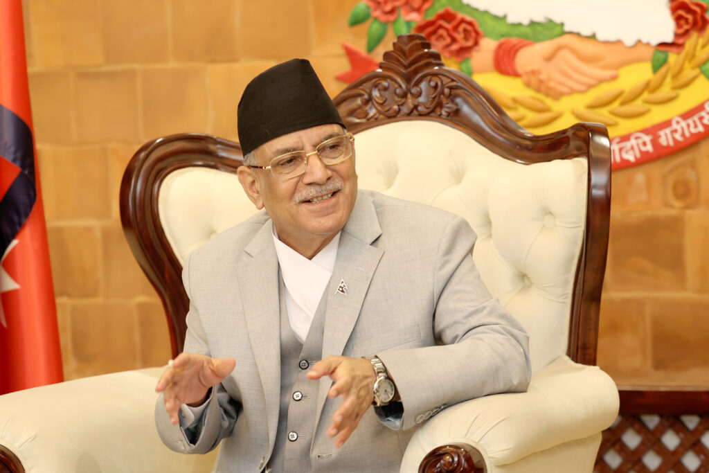 Interview: Only an advanced democracy can be an alternative to democracy – PM Dahal