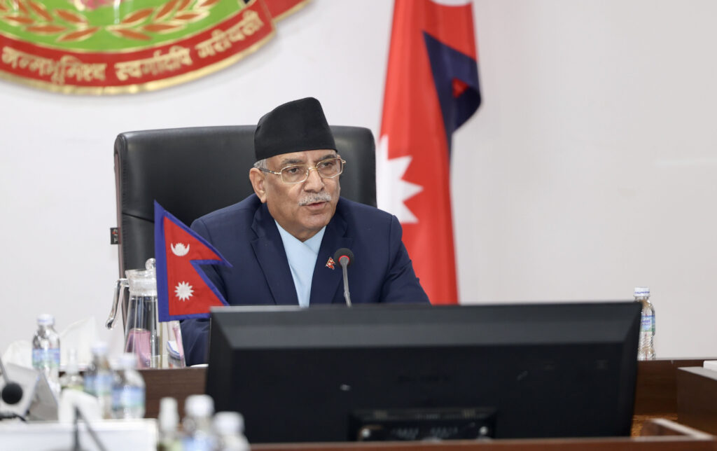 Cabinet meeting discusses PM Dahal’s India visit 