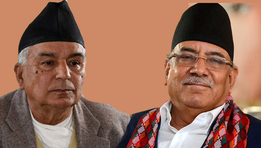 Prime Minister Dahal calls on President Paudel 