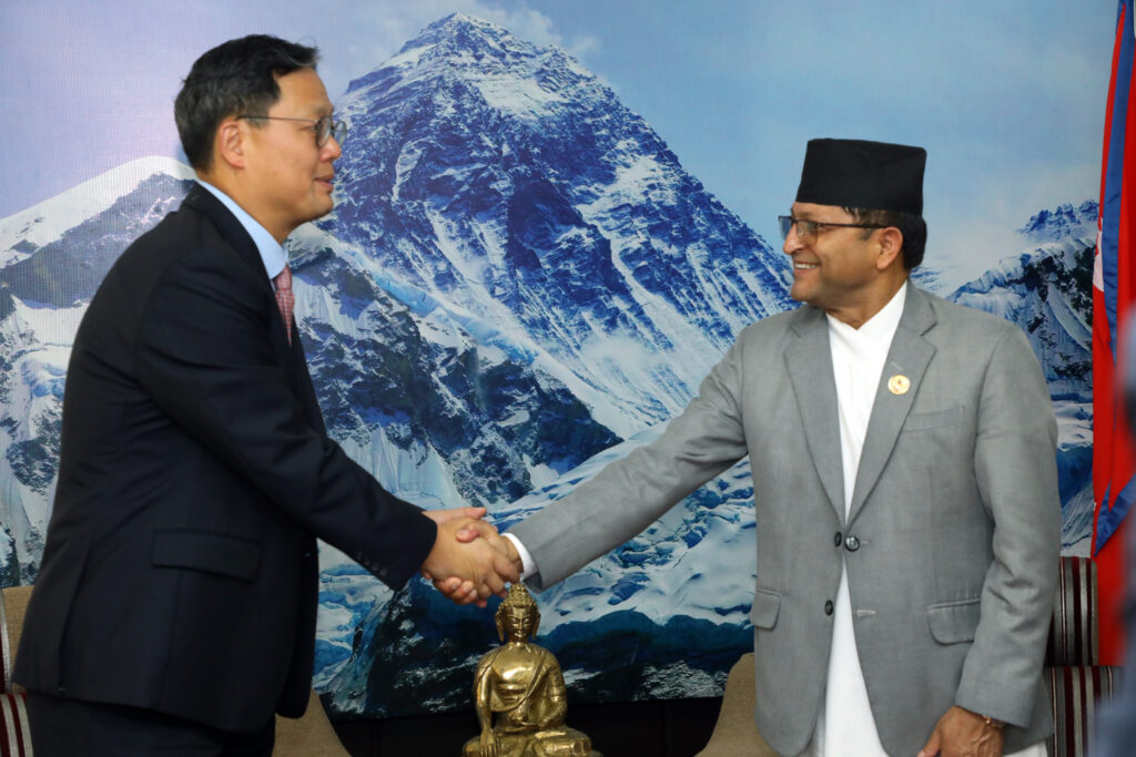 RoK ambassador calls on NA Chair Timilsina 