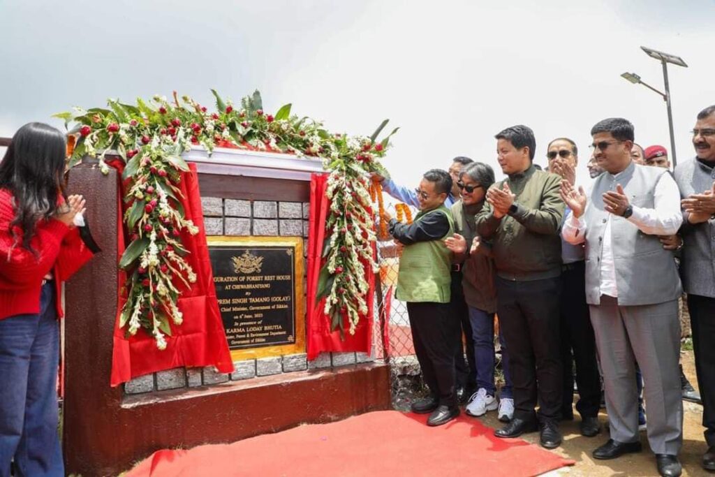 <strong>CM Tamang inaugurates Forest Rest House at Indo-Nepal border</strong>