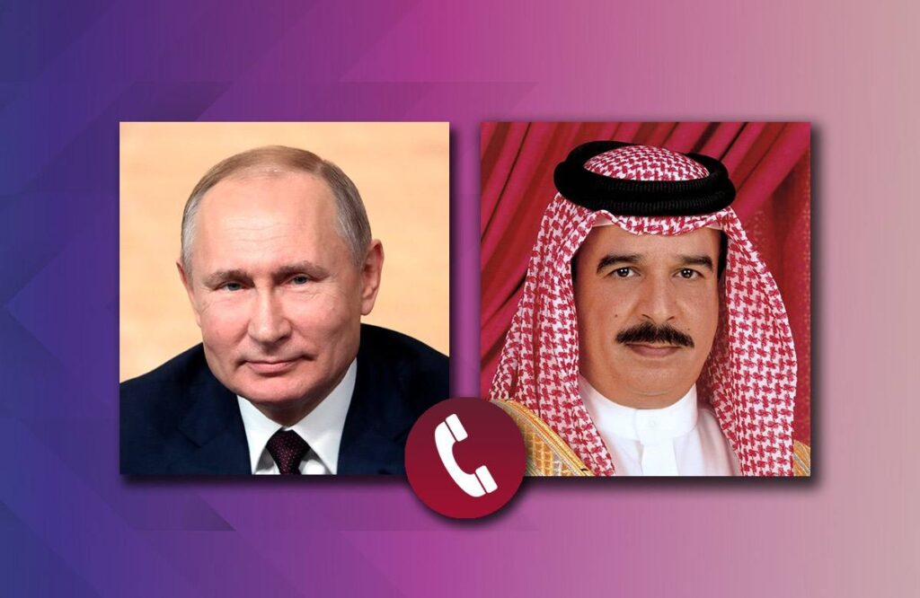 <strong>President Putin had a telephone conversation with King of Bahrain</strong>