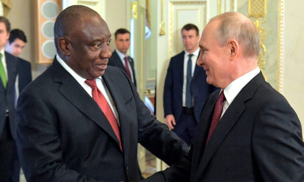 African leaders seeking to broker peace meet Putin after talks with Zelensky; proposal difficult to be accepted given complex situation: analysts