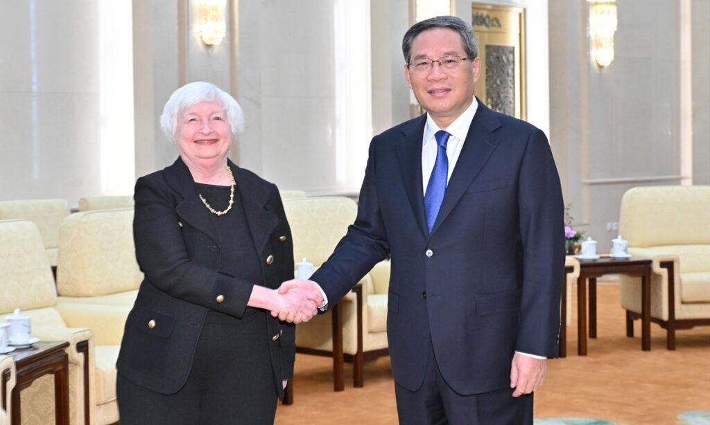 Chinese Premier Li tells Yellen China-US ties can see ‘more rainbows’ after ‘wind and rain’