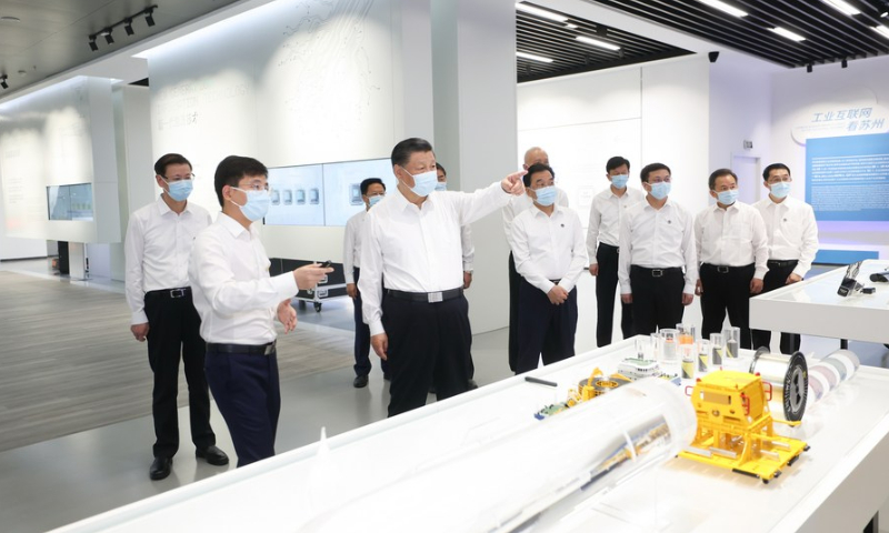 Xi’s inspection tour to Jiangsu underscores China’s sci-tech goals