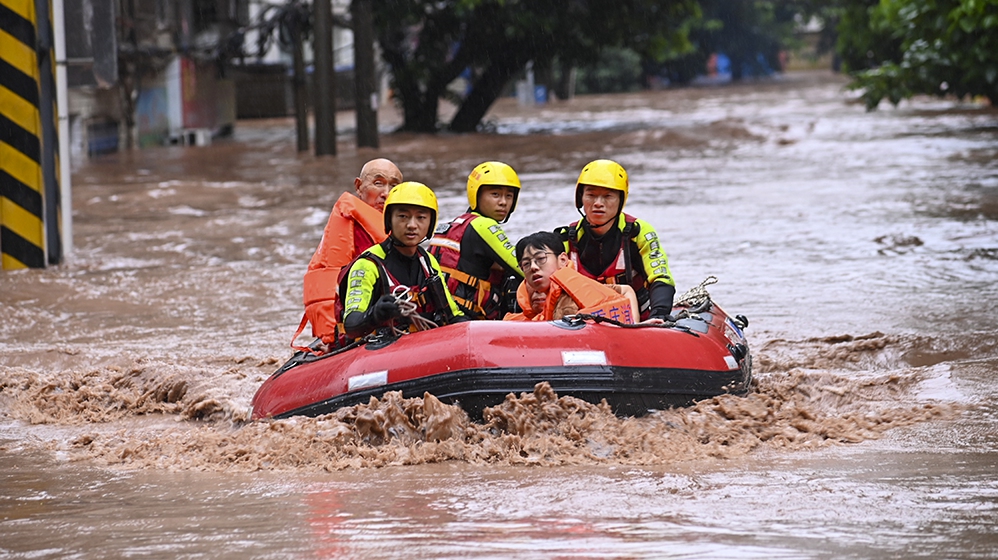 China ramps up efforts against floods as heavy rains kill at least 15