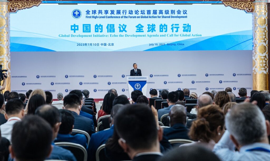 China holds high-level conference, highlighting global development cooperation