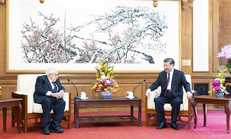 What does China’s courteous reception of Kissinger indicate?