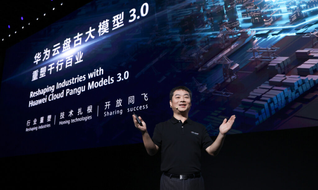 Huawei unveils new AI model Pangu 3.0 in ChatGPT rush, aiming to ‘reshape various industries’