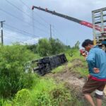 Bus carrying 24 Chinese tourists overturns in Thailand, passengers injured