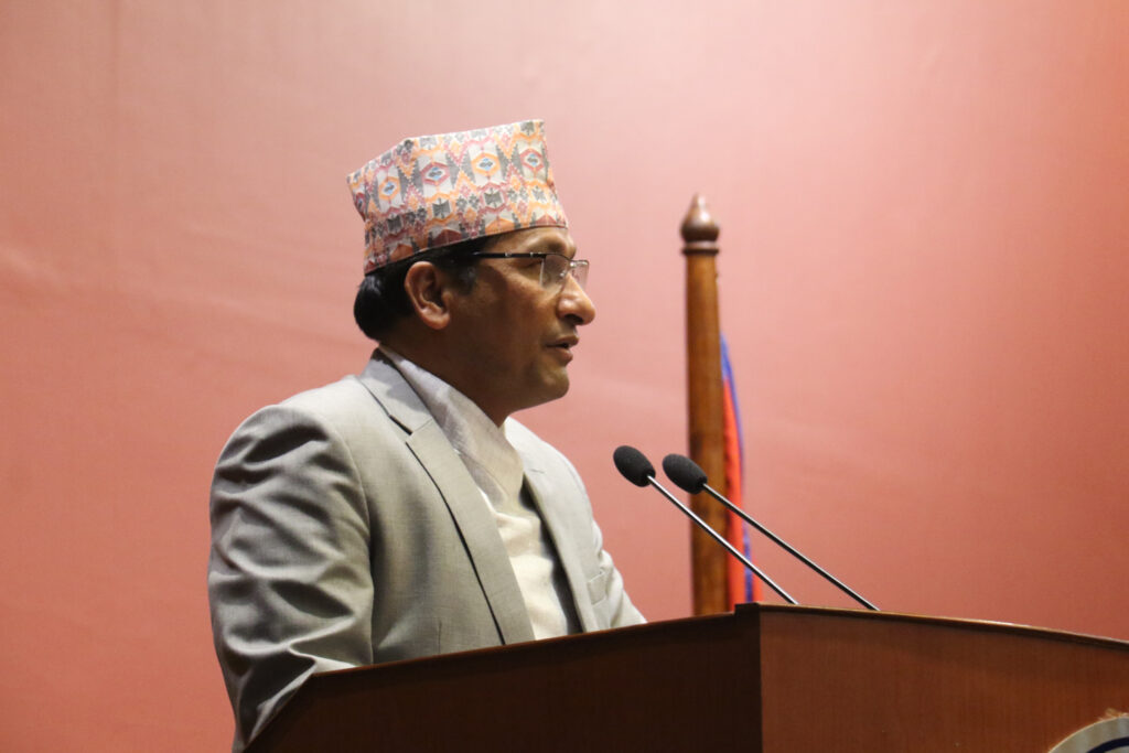 Health ministry should get all money collected as taxes from tobacco products: Minister Basnet 