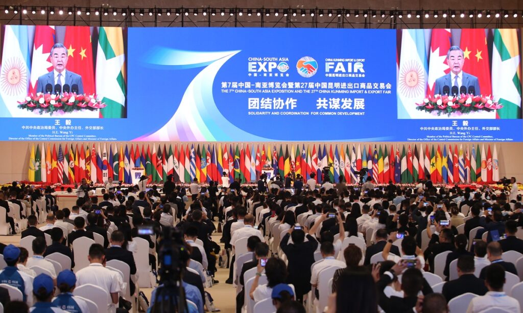 China-S.Asia expo opens offline to boost trade despite noises