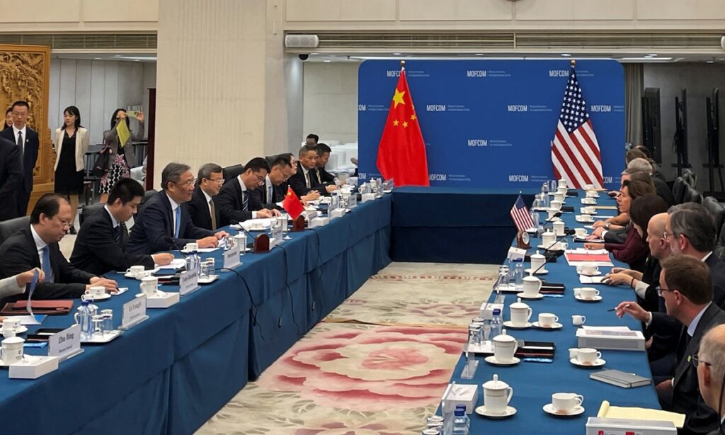 China, US trade ministers hold ‘candid, constructive’ talks, agreeing to set up communication channel on export controls: report