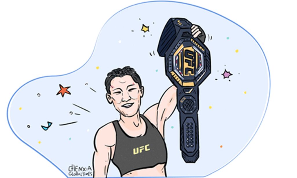 Chinese fighter Zhang Weili clinches another victory at UFC 292