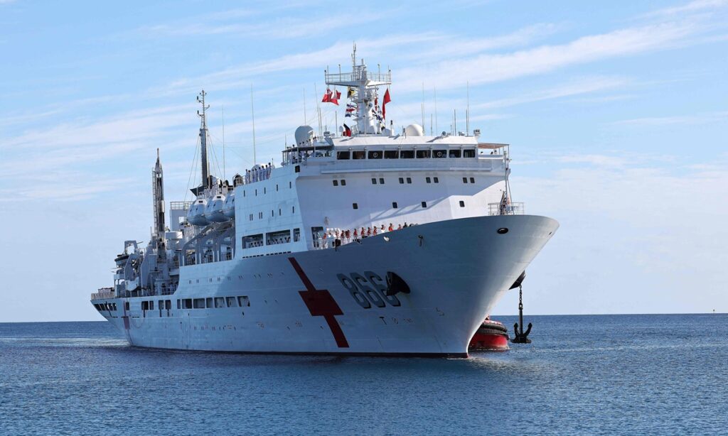 An unforgettable record of PLA naval hospital ship’s weeklong visit to Solomon Islands