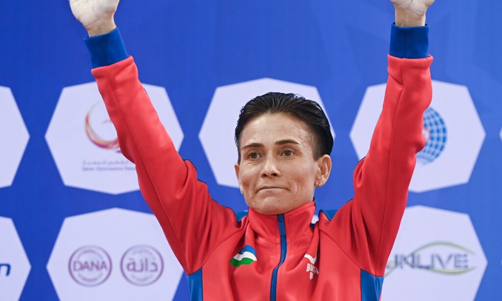 Veteran gymnast Oksana Chusovitina sets sights on Hangzhou Asian Games