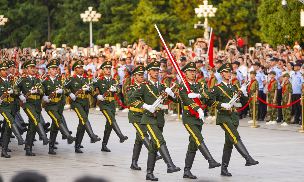 Chinese celebrate 96th founding anniversary of PLA