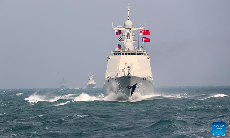 US hype of China-Russia joint naval patrol near Alaska is overreaction, exposes double standards