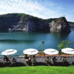 Café built at abandoned quarry pit attracts over 400,000 visitors a year, benefits local villagers