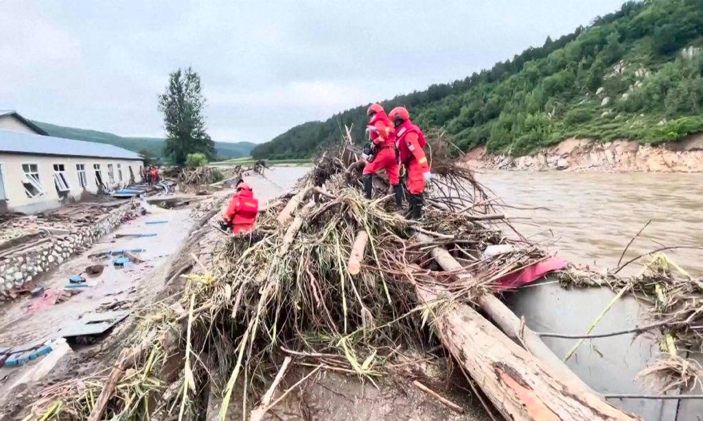 Northeast China faces challenges from intensified floods, strengthens disaster relief efforts