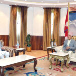 Oli calls on President Paudel, advised to end House obstruction