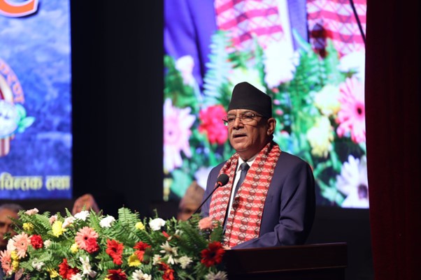 Projects of strategic importance to be forwarded in NEA’s involvement: PM Dahal 