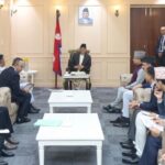 PM Dahal holds discussion to make more labour market dignified and safer 