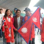 Harila, Sherpa receive grand welcome at TIA