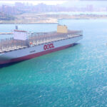 Ultra-large container vessel made in China delivered