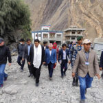 DPM Shrestha pledges to restore flood-hit Kagbeni with much priority