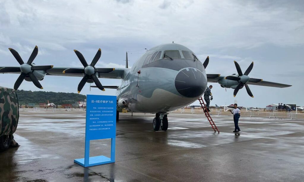 China’s Y-9 hospital aircraft holds first mission abroad