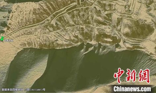 Thousand-year-old trail ruins of Silk Road discovered in Xinjiang