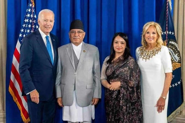 PM Dahal, US President Biden meet