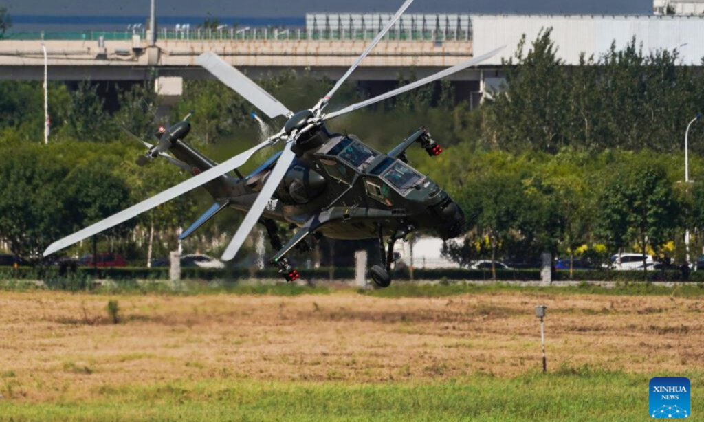 China’s domestically developed engines shine at helicopter expo