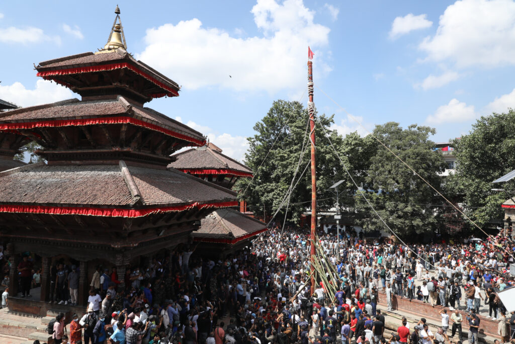 Indra Jatra festival: ‘Indradhwojotthan’ observed