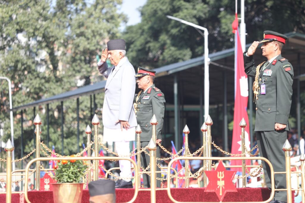 President Paudel attends main ceremony of Constitution Day 