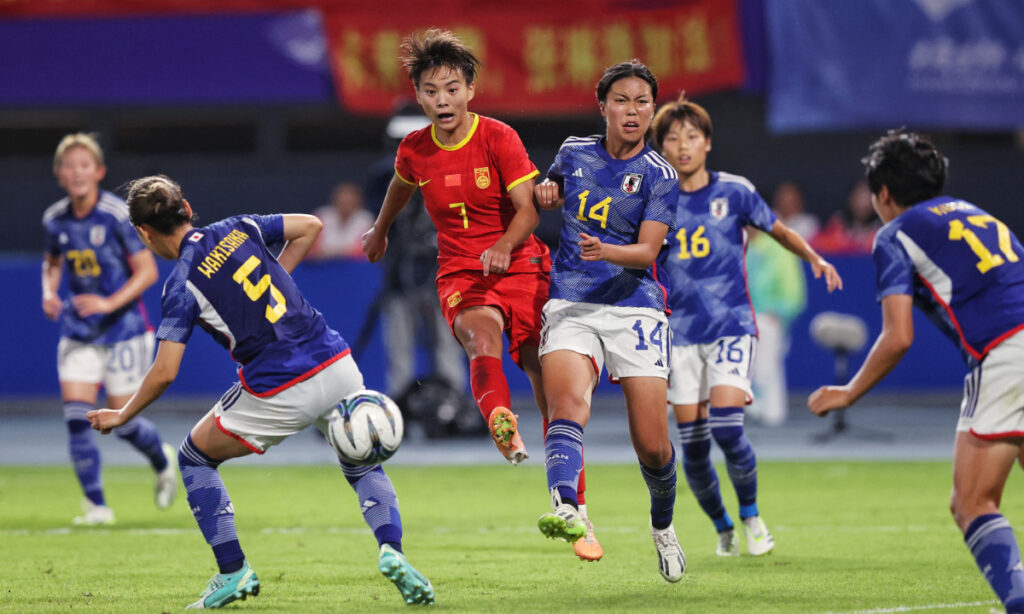 Chinese women’s soccer loses to Japan 3-4 to miss out on Asian Games final