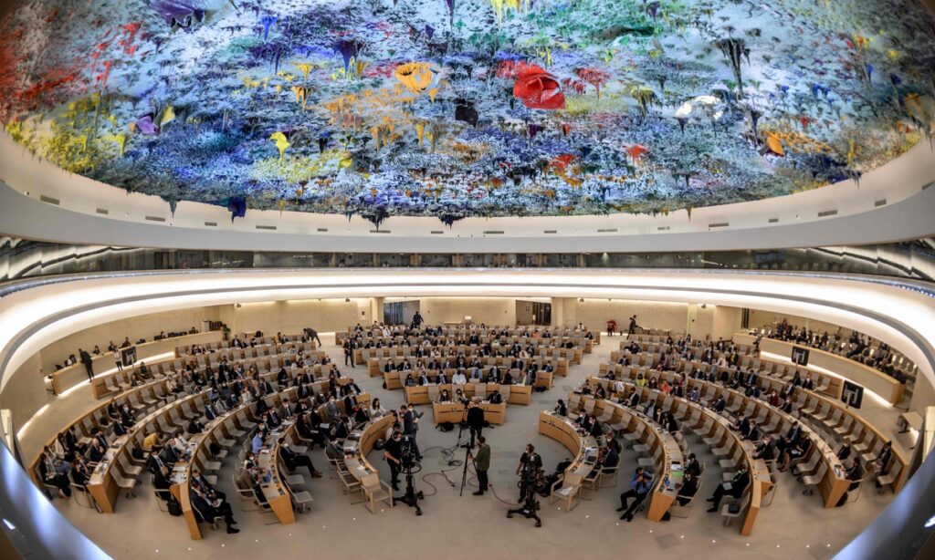 Anti-China forces politicize human rights council by attempting to deny China seat