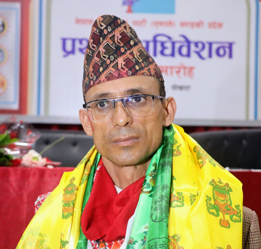 Sharma elected UML’s Gandaki Province committee chief 