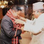 DPM Shrestha leaves for China