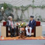 UN Secretary-General calls on UML Chair Oli 