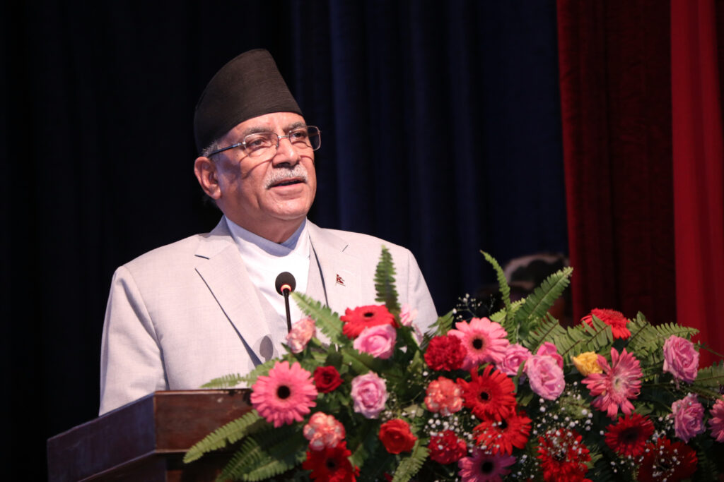 PM Dahal expresses determination to resolve problems of health sector