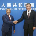 China’s Minister of Commerce Wang Wentao meets with Micron CEO Sanjay Mehrotra