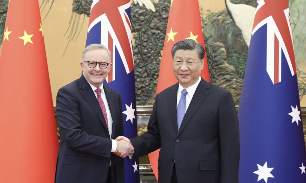 Xi meets with Albanese in Beijing, calling PM visit ‘opening future’