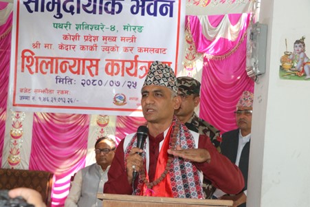 Mini projects, not priority of province government; says CM Karki  