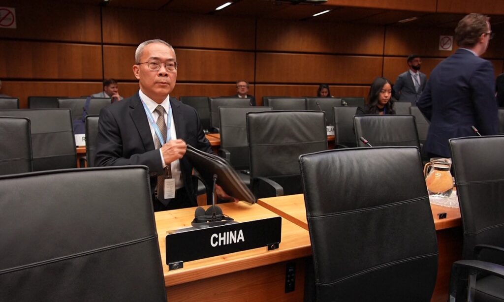 Chinese envoy calls for intergovernmental discussions to address AUKUS risks at IAEA meeting