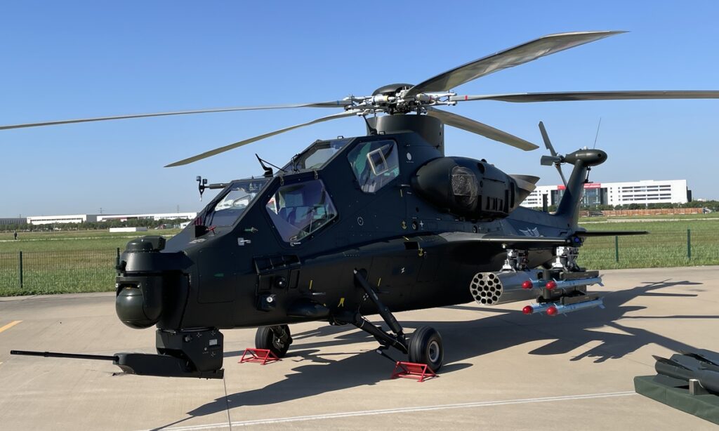 PLA’s Z-10 attack helicopter carries out maritime live-fire drills using newly debuted rocket launcher